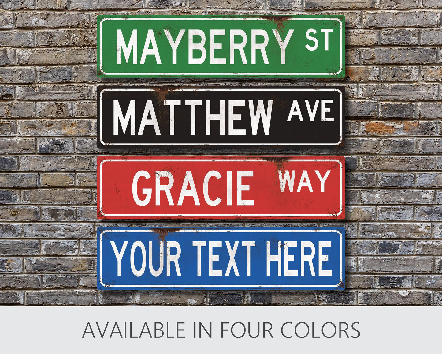 Rustic Personalized Street Sign, Street Sign, Street Signs, Rustic Sign