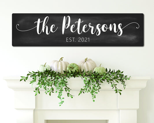 Last Name Sign, New Home Gift, Realtor Closing Gift, Housewarming Gift, Farmhouse