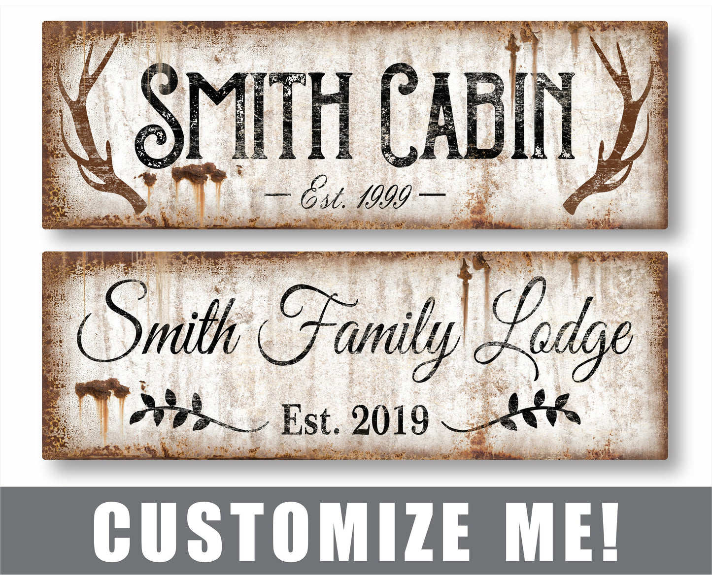 Cabin Decor, Lakehouse Sign, Rustic Home Decor, Outdoor Signs, Cabin Wall Art, Metal Cabin Signs Personalized Outdoor, Cabin Retreat Sign