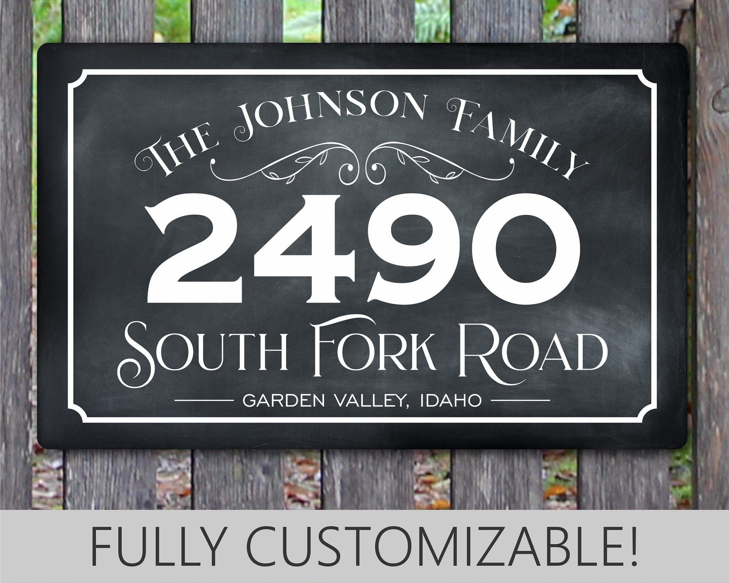 Personalized Address Sign, Address Sign, Address Sign For House, Metal Address Sign, Address Plaque, Address Plaque For House, For Yard