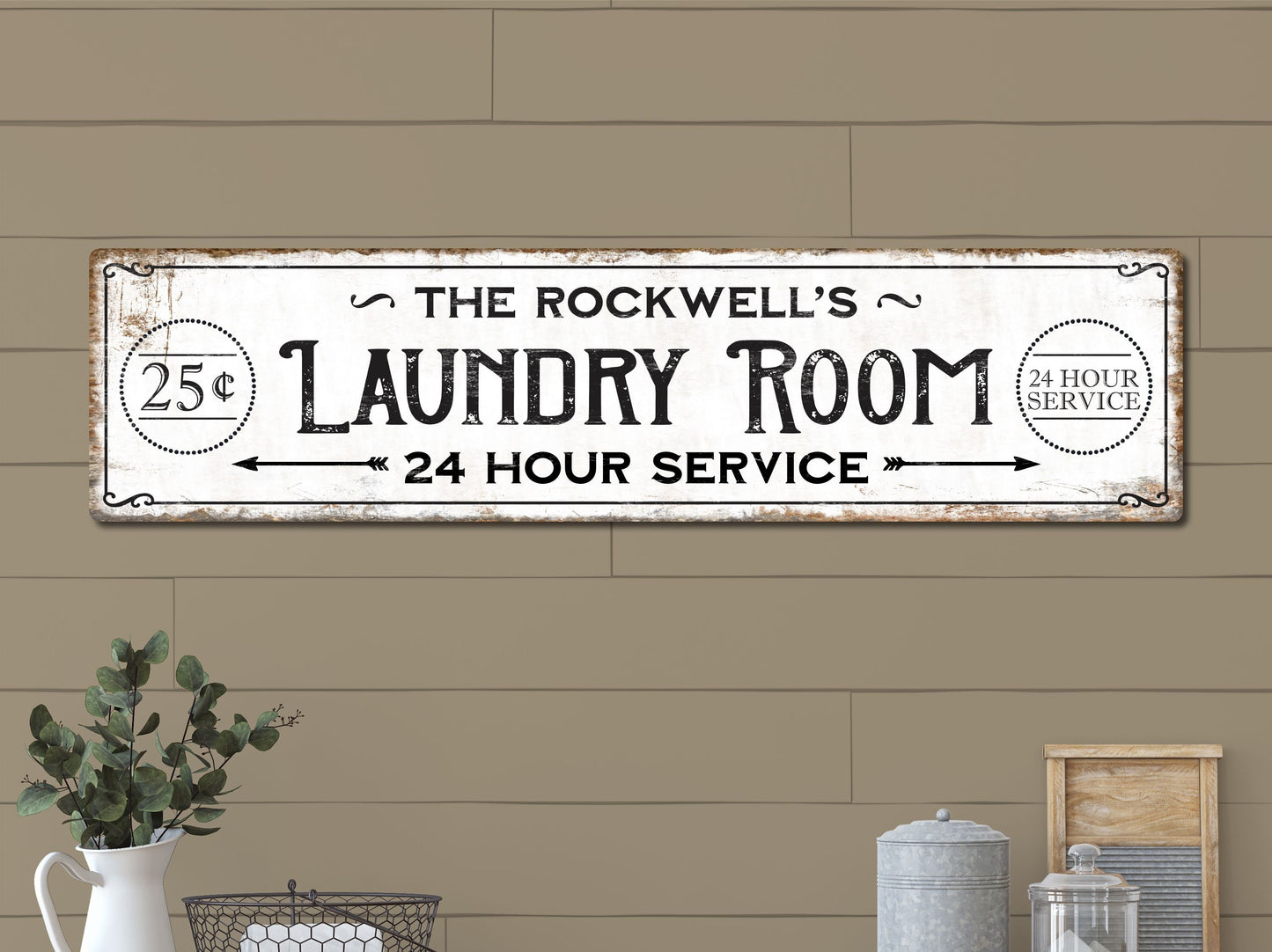 Custom Laundry Room Sign, Personalized Sign, Laundry Room Decor, Laundry Room Art, Laundry Room, Wall Decor, Rustic Decor, Farmhouse Decor